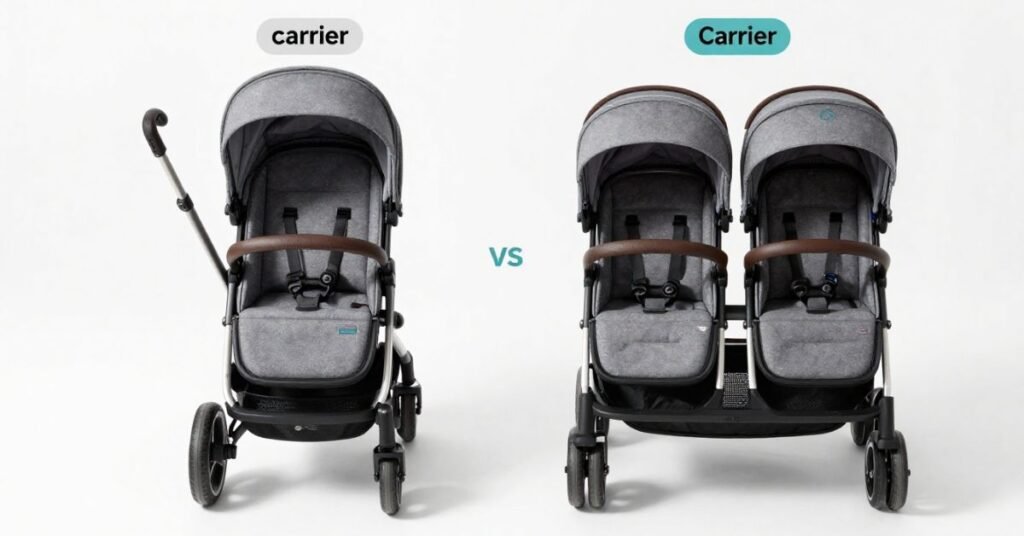 The "Irish Twins" Case Study: Carrier vs. Double Stroller