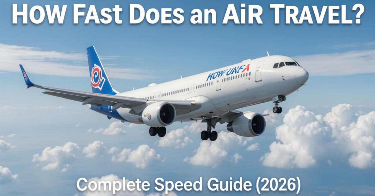How Fast Does an Airplane Travel