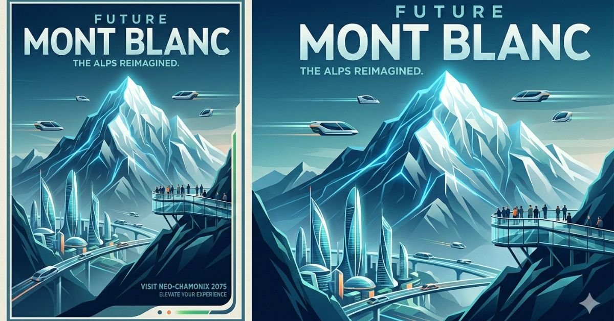 Mont Blanc Travel Posters