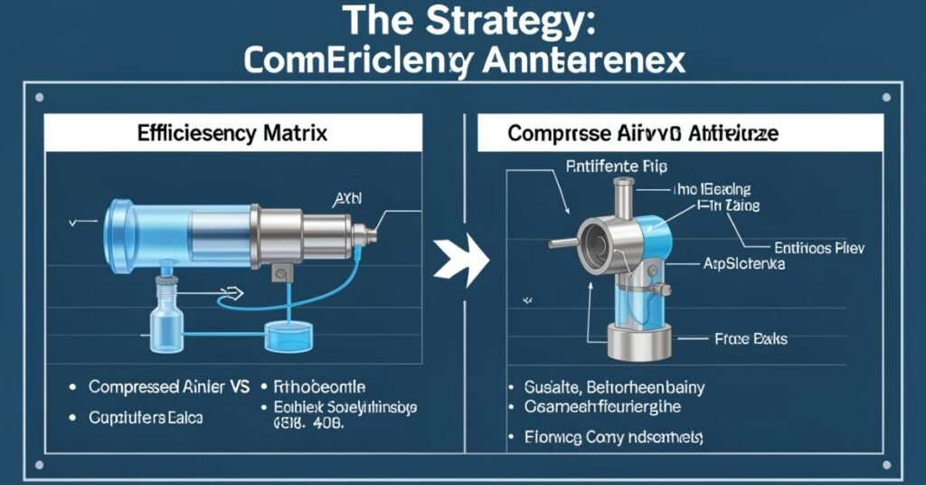The Strategy: Compressed Air vs. Antifreeze (The Efficiency Matrix)