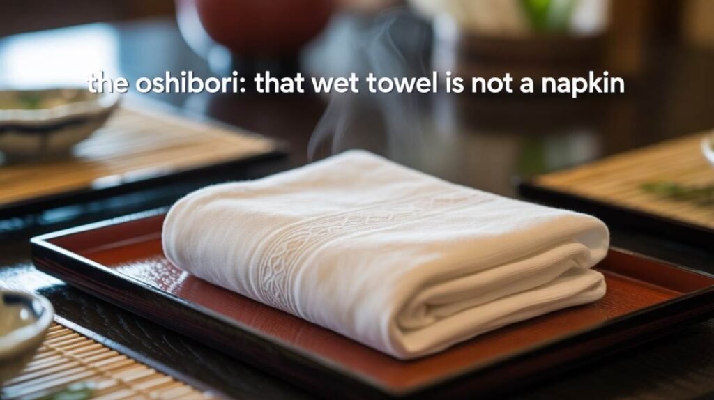 The Oshibori: That Wet Towel 