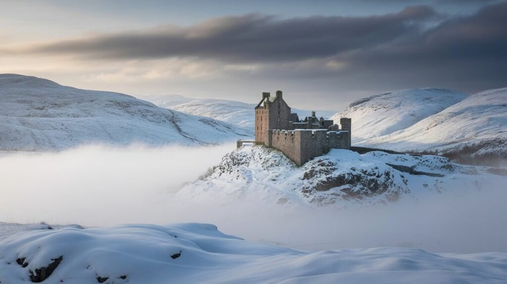 Winter travel and its raw natural beauty