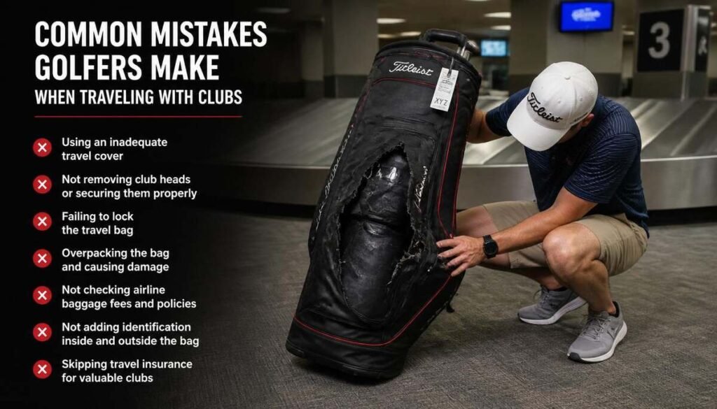 Common Mistakes Golfers Make When Traveling With Clubs