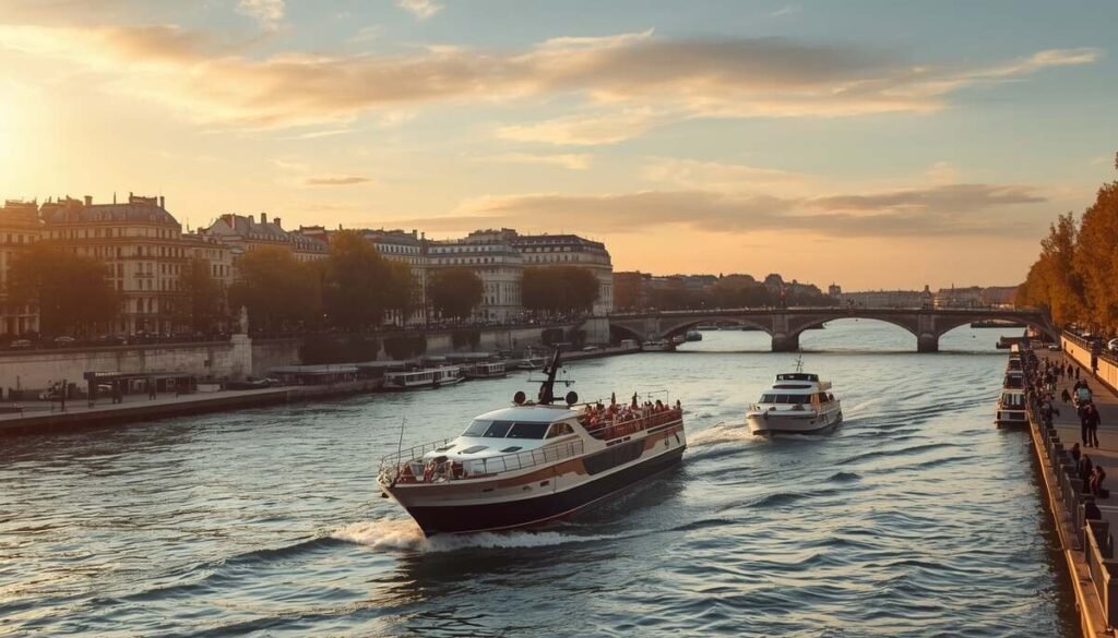 Cruise Along the Seine River