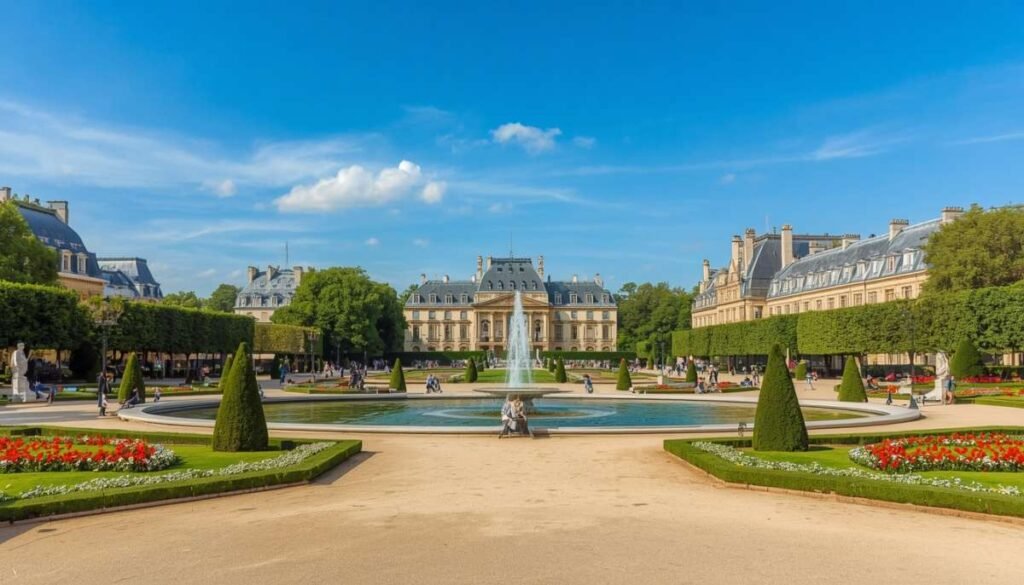 Relax in Luxembourg Gardens
