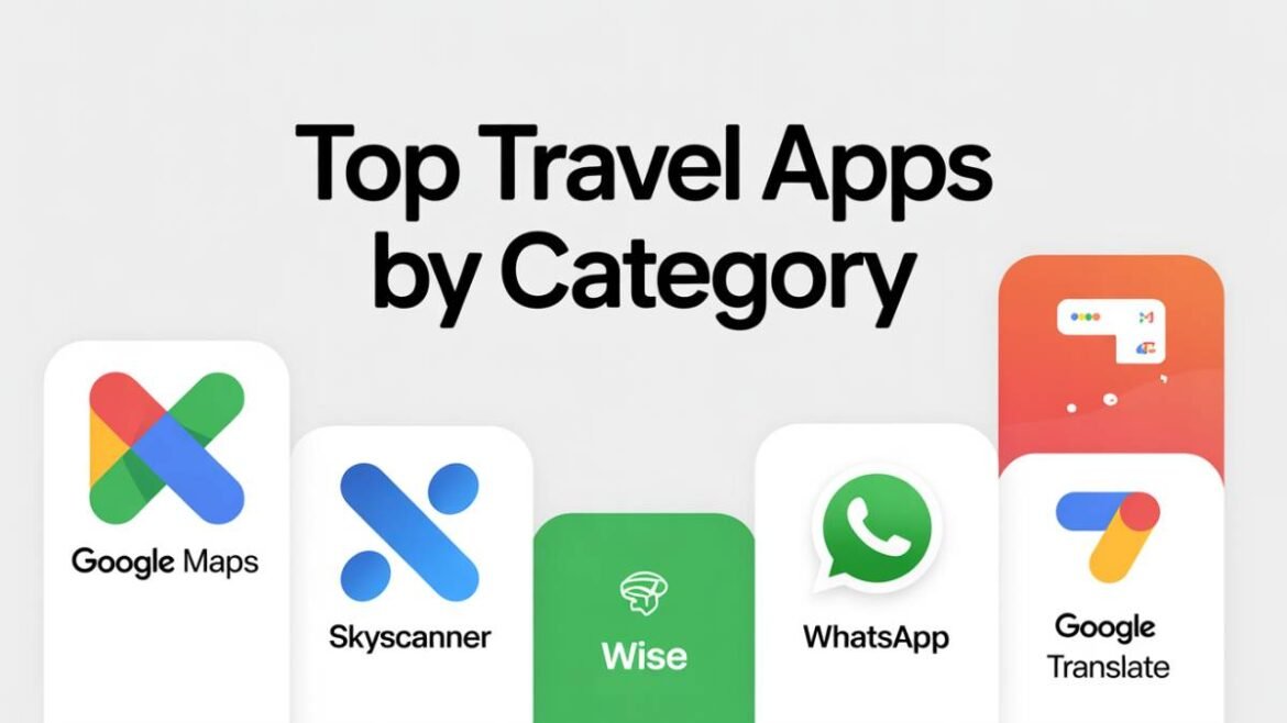 Top Travel Apps by Category