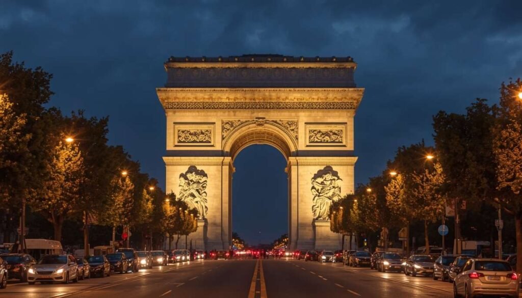 Walk Along the Champs-Élysées