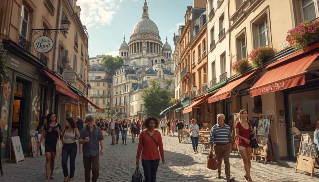Wander Through Montmartre