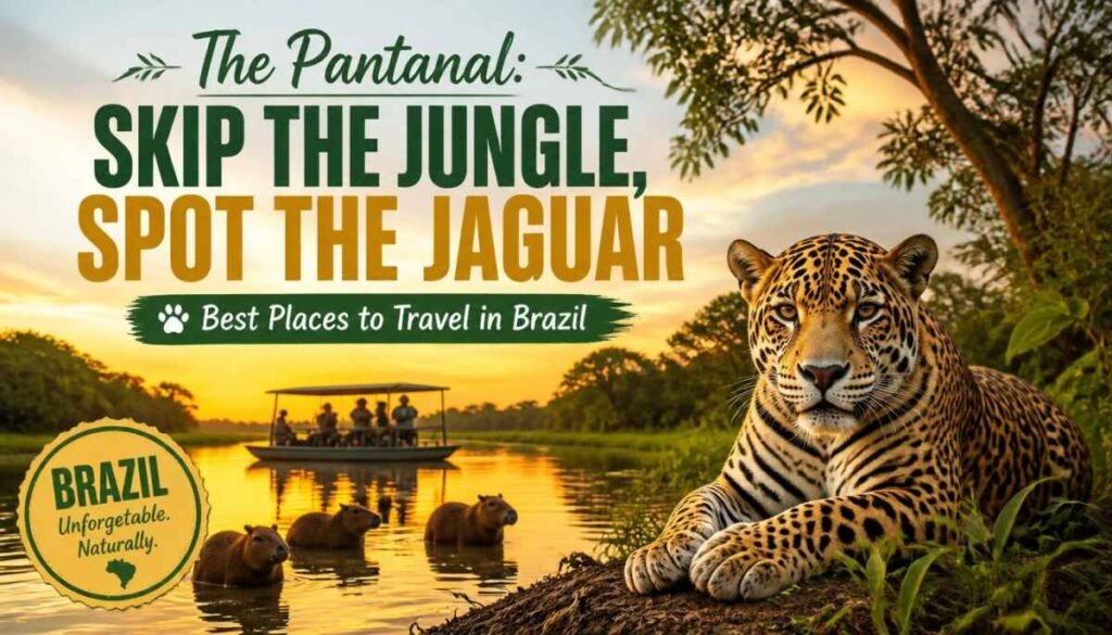 The Pantanal Skip the Jungle, Spot the Jaguar
