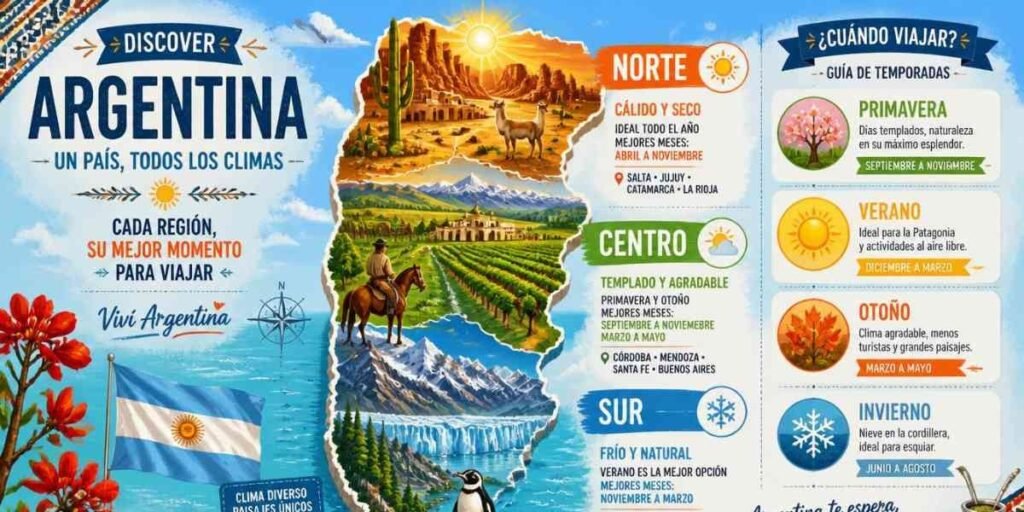 Best Time to Visit Argentina for Weather